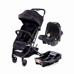 Travel System Minny 3.0 Trio Cosco Preto Absoluto