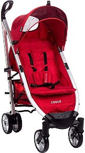 Carrinho de Bebê Deluxe Plus Cosco - Vermelho