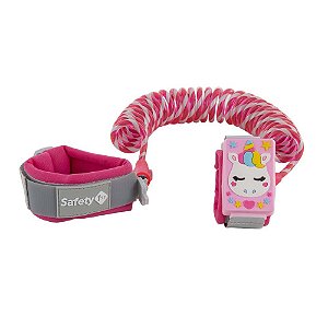 Pulseira de segurança Unicorn Safety 1st - Rosa