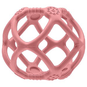 Mordedor Bola Em Silicone Rosa - Buba