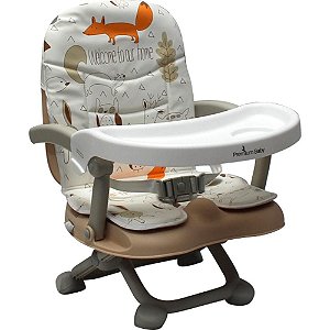 Cadeira de Alimentação Portátil Cloud Bege Fox - Premium Baby