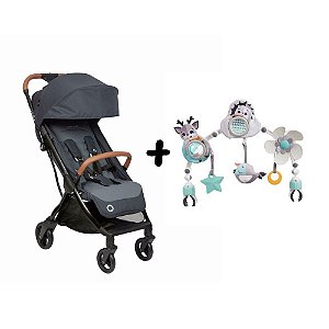 Carrinho de Bebê Eva Essential Graphite Maxi-Cosi + Arco Sunny Stroll
