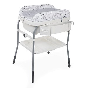 Banheira Cuddle Bubble Cool Grey - Chicco
