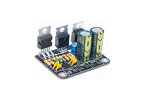 Mini Amplificador De Áudio Fonte Simples 12v 24v Potência de saída RMS 50 W TDA2050T