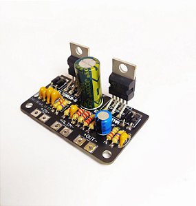 Mini Amplificador Áudio 60w Fonte Simples 12v A 30v Tda2050B