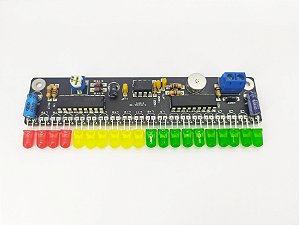 Vu Meter 20 Leds Bargraph MIC