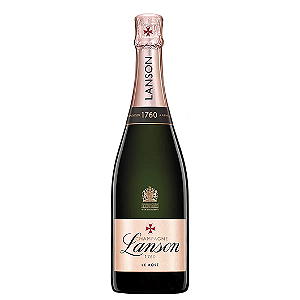 Champagne Lanson Label Rosé Brut 2018