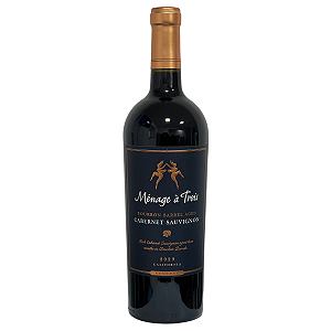 Ménage a Trois Bourbon Barrels Cabernet Sauvignon Tinto 2023