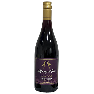 Ménage a Trois Luscious Pinot Noir Tinto 2022