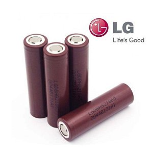 Bateria/ Pilha 18650HG2 - 3000mAh - LG