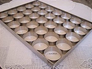 Forminhas P/ Bem Casados - Kit Arinhos + Assadeira + Receita