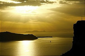 Vulcão Santorini Grécia