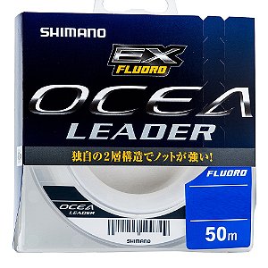 LINHA SHIMANO OCEA LEADER 16 LB (0,336MM) 50M