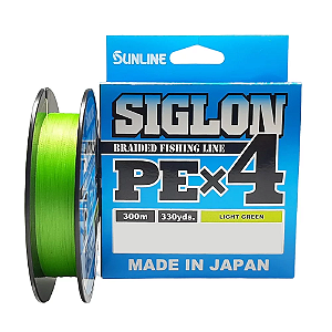 SIGLON PE X4 300M LIGHT GREEN SUNLINE