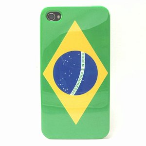 Capa Iphone 4/4s - Bandeira Do Brasil - Super Resistente