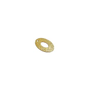 01-1411 - 1/2Kg de Estamparia Diamantada Oval Vazada 18mmx12mm