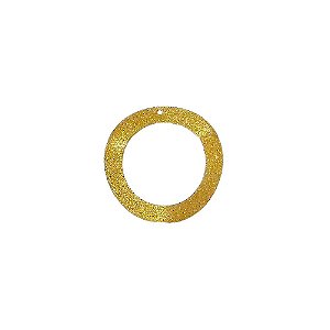 01-1319 - 1/2Kg de Estamparia Diamantada Aro Ondulado 34mm