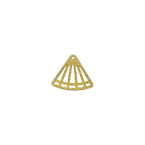 01-1892 - 1/2Kg de Estamparia Diamantada Triângulo Vazado 17mmx16mm