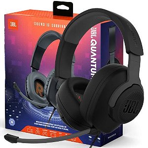 JBL, Headset Gamer, Quantum 100 - Preto