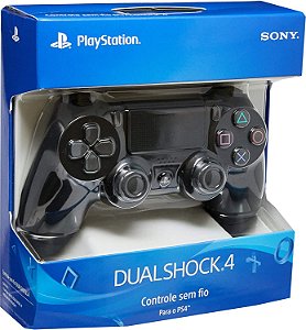 Controle - PlayStation 4  Sem Fio Sony