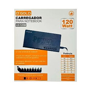 Carregador Universal de Notebook LD-120w