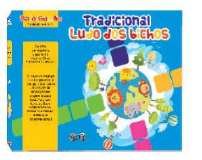 Jogo Tradicional Ludo dos Bichos Gigante