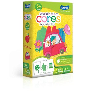 Dominó Divertido das Cores Jogo Infantil Educativo em Madeira - Tralalá 4  Kids