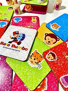 Jogo Trilha dos Bichos Brinquedo Educativo - Bate Bumbo