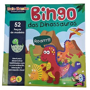 BATE BUMBO - JOGO BINGO DOS BICHOS 52 PEÇAS