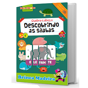 Quebra Cabeça em Madeira - Ovelha - ENGENHA KIDS - Produtos e acessórios  para bebê