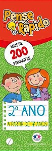 Cards de Perguntas - Pense Rápido - 2° Ano