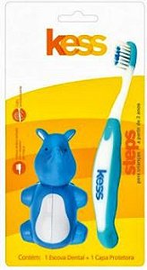 Escova dental infantil com capa bichos - HIPOPOTAMO - ENGENHA KIDS -  Produtos e acessórios para bebê