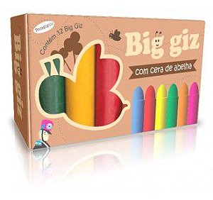 Big Giz com Cera de Abelha - 12 cores