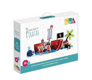 Quebra Cabeça 3D - Piratas