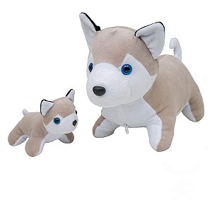 Husky Grávida com 1 Filhote