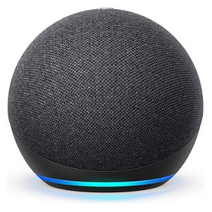 Echo Dot 4ª Geração Smart Speaker Com Alexa Cor Preta Amazon 110V/220V