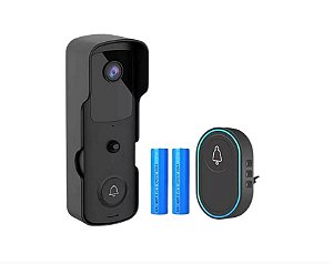 Video Porteiro Wifi 1080p Fhd C/ Bateria E Campainha Ip66
