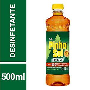 DESINFETANTE PINHO SOL ORIGINAL 500ML