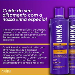 KIT UNIKA HOME CARE - SHAMPOO, CONDICIONADOR E MÁSCARA 10%OFF