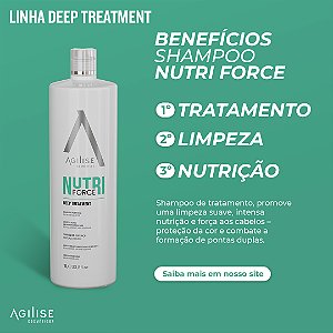 SHAMPOO NUTRITIVO NUTRI FORCE 1L