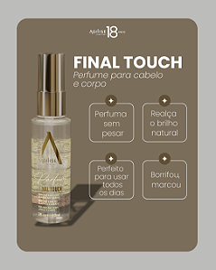 PERFUME CAPILAR PARA CABELO E CORPO - 60 ml