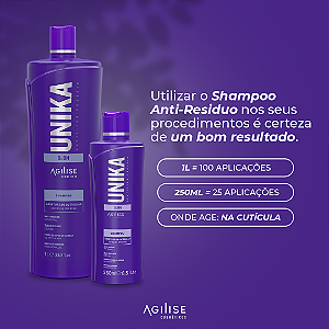 SHAMPOO UNIKA ANTI RESÍDUO - 1L