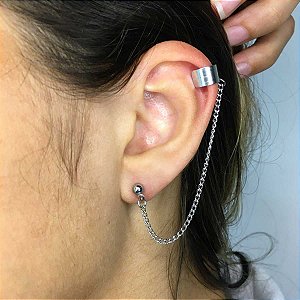 Piercing Nostril Nariz Prata Legítima 925 ZIrcônia 1mm Brilhante - VISUJÓIAS