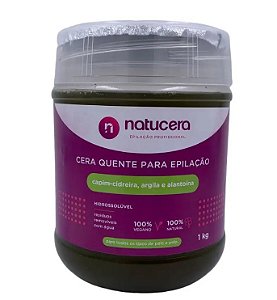 Cera Epilatória Hidrossolúvel Capim Cidreira 1kg