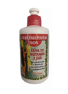 Creme Pentear SOS Seiva de Mutamba e Juá 300g