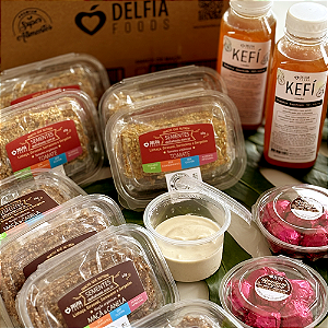 Kit Funcional Transformação Total — Delfia Foods / Este produto é entregue apenas na cidade de São Paulo (capital).