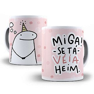 Caneca Porcelana Flork - Miga se ta veia