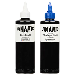 Kit de Tintas Dynamic Color - Triple Black e White 240ml - ORIGINAL