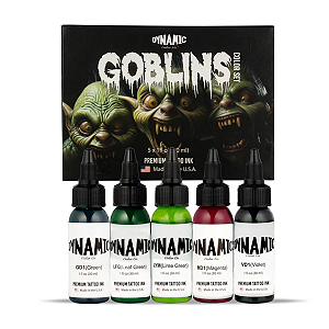 Kit Tintas Dynamic Goblins Color Set 30ml