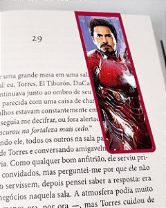 Marcador De Página Magnético Iron Man - Marvel - MQM111